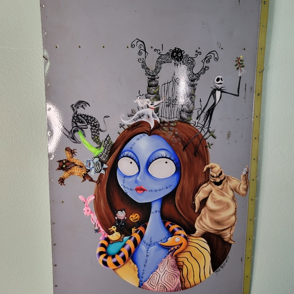 Sally Nightmare before Christmas Original Painting - Picture 5 of 8